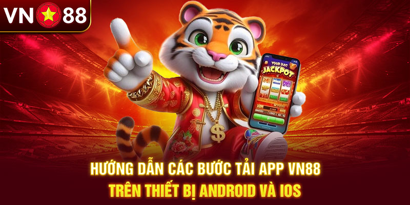 Hướng dẫn các bước tải app VN88 trên thiết bị Android và iOS
